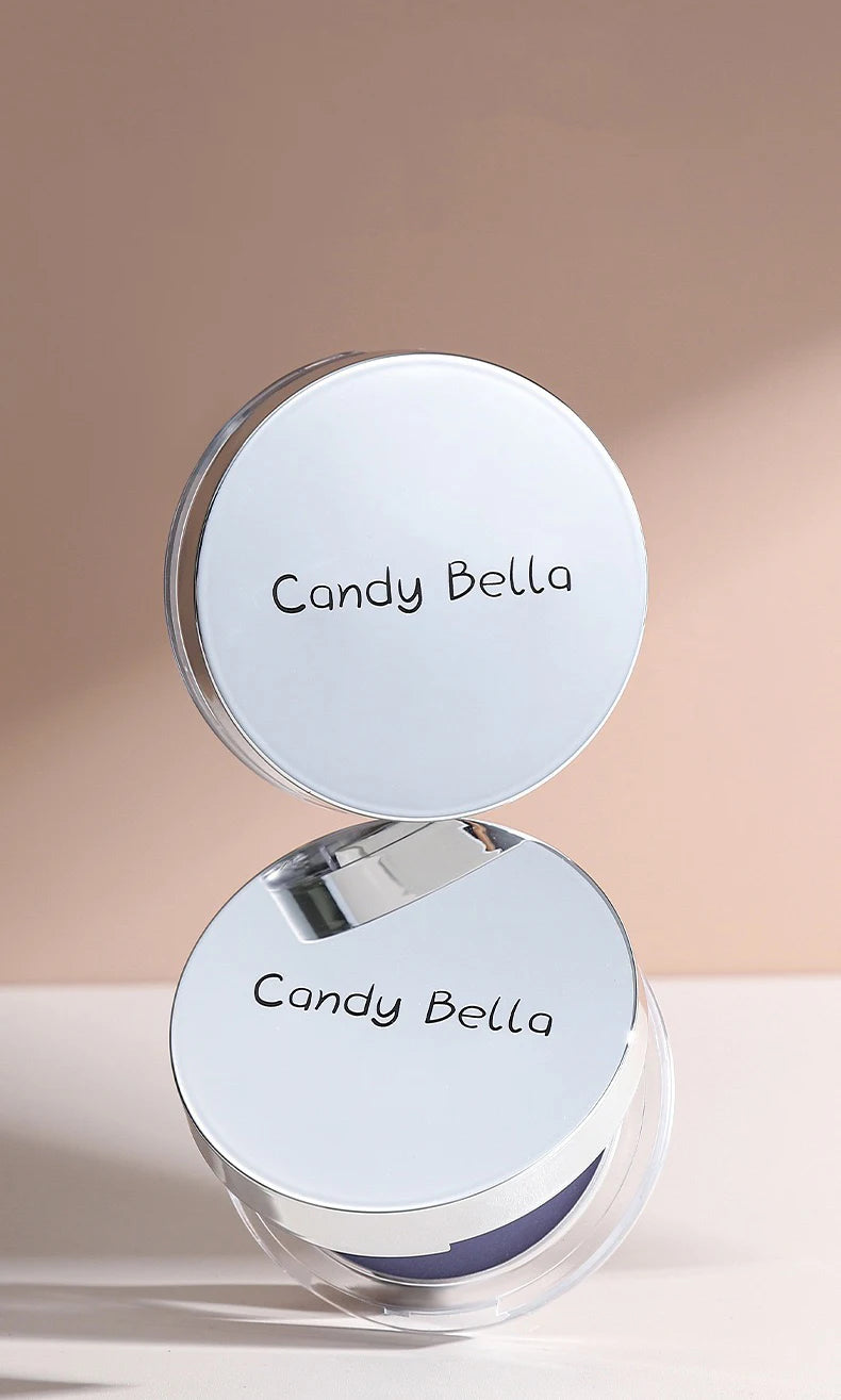1PC Candy Bella Violet Setting Powder Skin-friendly Skin Natural Face Long Lasting Oil-controlling Contouring Powder Cosmetics