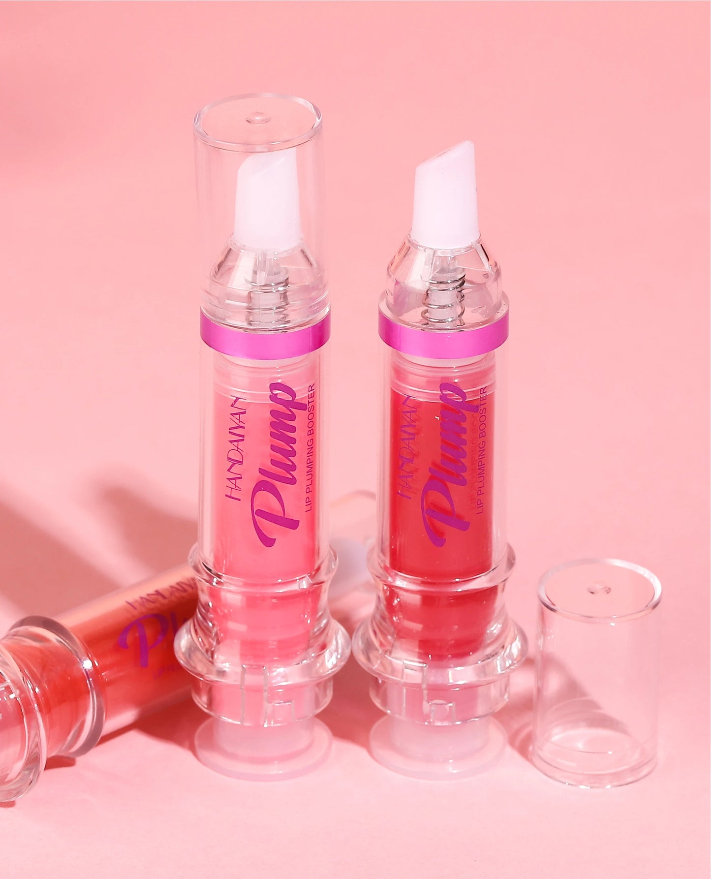 Natural Spicy Lip Plumping Booster Lip Plumping Oil,Ultra-Hydrating & Nourishing Plump and Pout Glossy Finish Fuller Lip Gloss