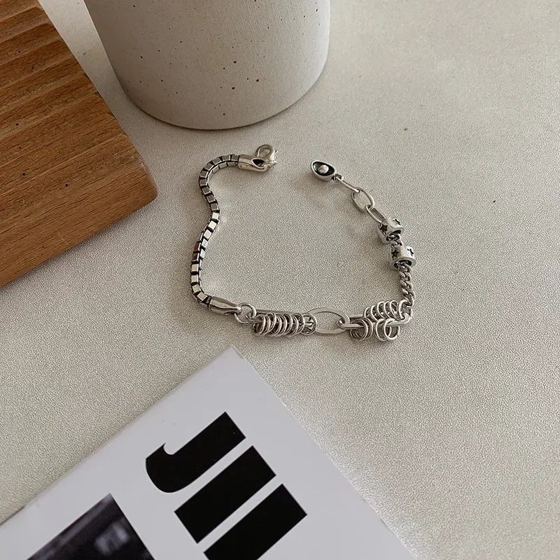 New Silver love Adjustable Bracelet
