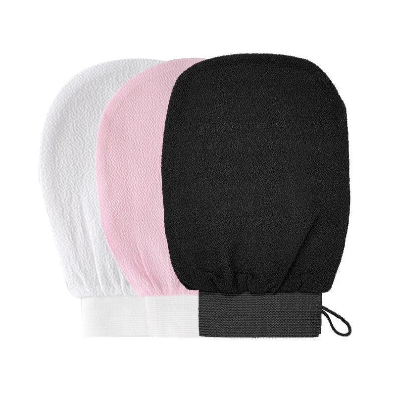 Moroccan Hammam Bath Scrub Glove Exfoliating Body Facial Tan Massage Glove Exfoliator Glove Random Color Bath Shower Wash