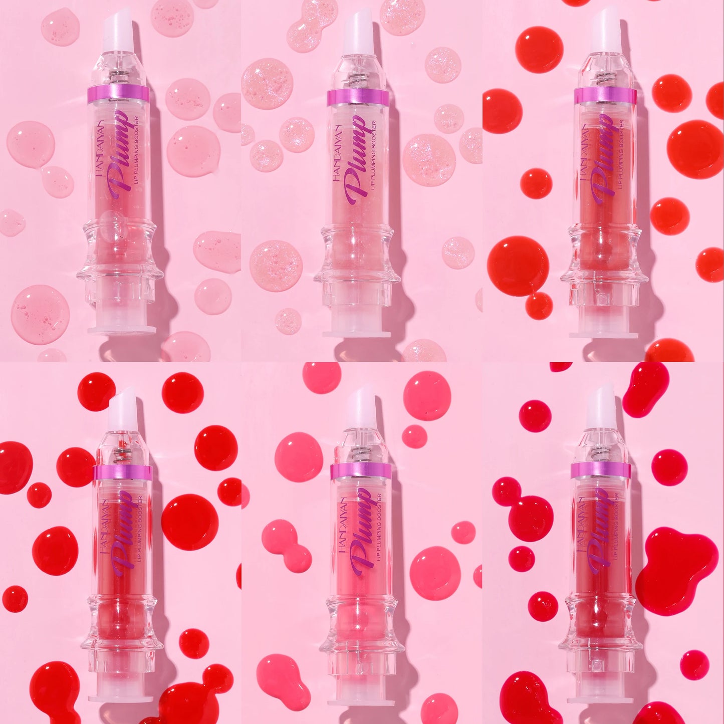 Natural Spicy Lip Plumping Booster Lip Plumping Oil,Ultra-Hydrating & Nourishing Plump and Pout Glossy Finish Fuller Lip Gloss