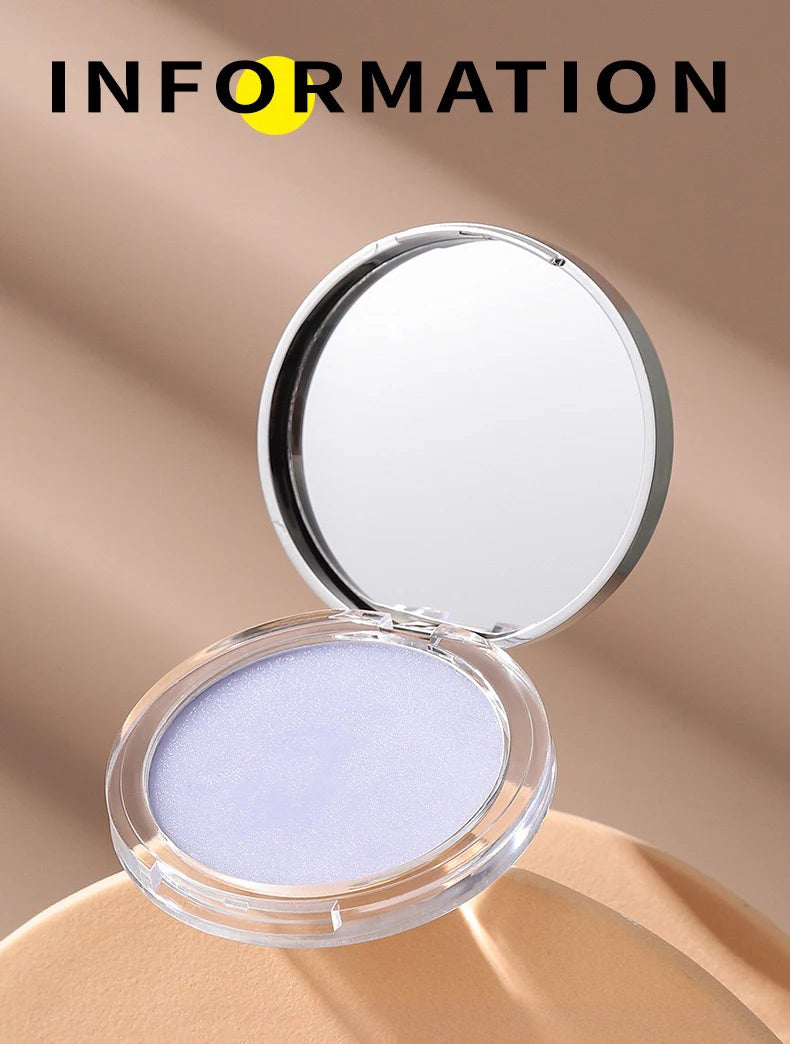 1PC Candy Bella Violet Setting Powder Skin-friendly Skin Natural Face Long Lasting Oil-controlling Contouring Powder Cosmetics