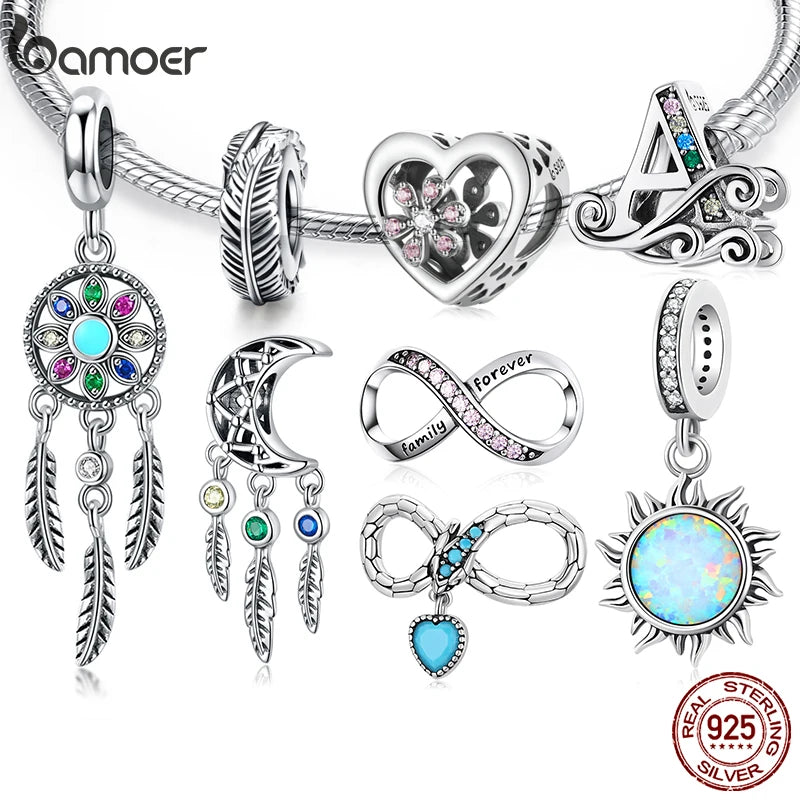 Bamoer Authentic 925  Dream Catcher Pendant