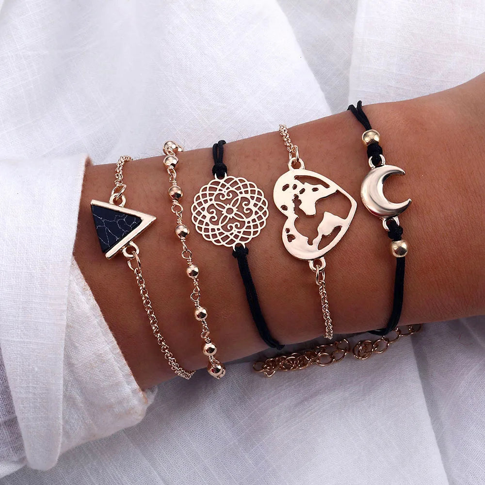 IPARAM Women's Vintage Multilayer Bracelet