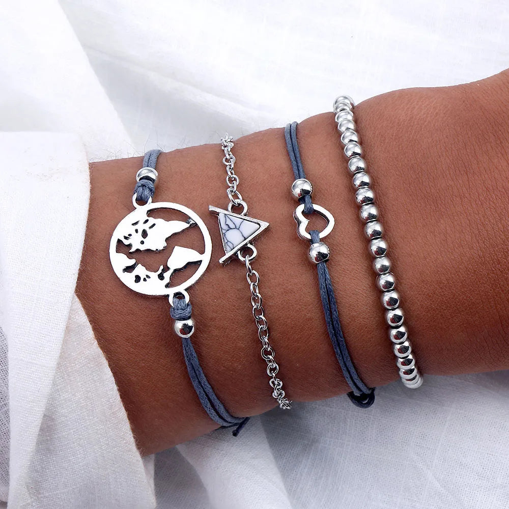 IPARAM Women's Vintage Multilayer Bracelet