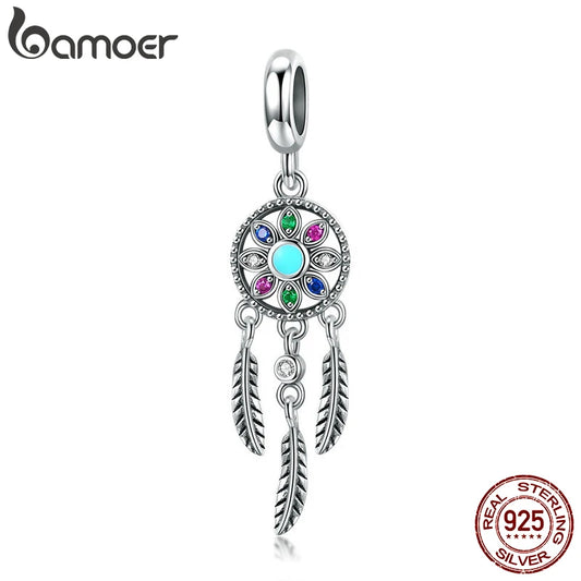 Bamoer Authentic 925  Dream Catcher Pendant