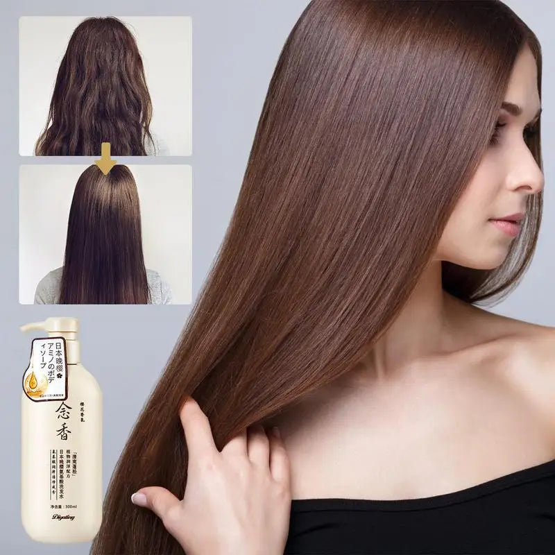 300ml Sakura Japanese Shampoo Evening Sakura Amino Acid Hair Growth Shampoo Hair Growth Shampoo and Conditioner
