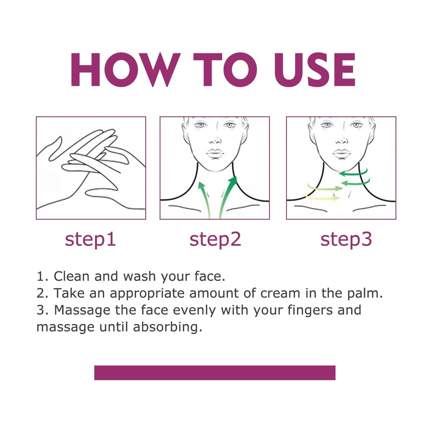 40g Hydrolyzed Collagen Neck Cream Face Lifting Firming Lightening Lines Care Lotion Moisturizer Neck Rejuvenation Cream